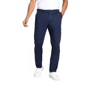 NEW MAC JEANS lennox slim-fit pant in navy